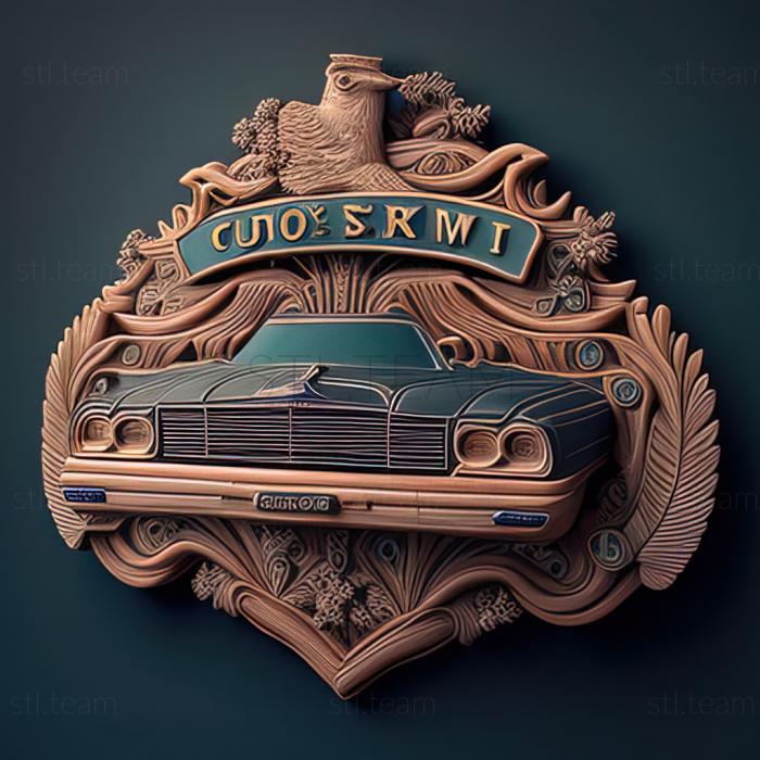 3D модель Форд Краун Виктория (STL)